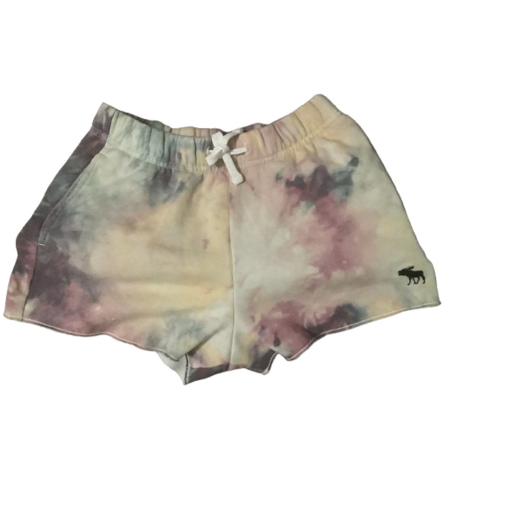 Abercrombie tie-dye mini shorts